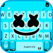 Тема для клавиатуры Blue Dj Ma