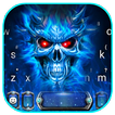 Blue Evil Skull Theme