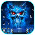 الكيبورد Blue Evil Skull