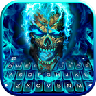 Icona Blue Flame Skull