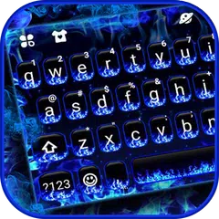 Descargar APK de Blue Flames Teclado