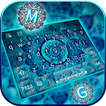 ثيم لوحة المفاتيح Blue Galaxy 