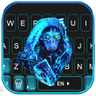 ثيم لوحة المفاتيح Blue Ghost M