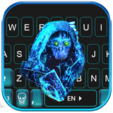 Blue Ghost Mask Zeichen