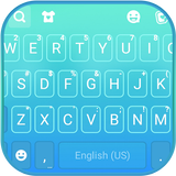Tema Keyboard Blue Gradient ícone