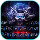 Blue Scary Dragon Thème APK