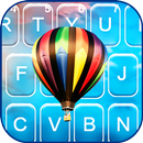 Blue Sky Hot Balloon Tema de t APK