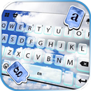 خلفية الكيبورد Blue Sky Live APK