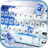 خلفية الكيبورد Blue Sky Live أيقونة