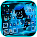 Blue Smoke Cool DJ Thème APK