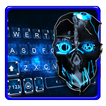 Tema Keyboard Blue Tech Cool S