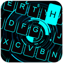 Blue Tech Keyboard Theme APK
