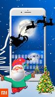 Blue Xmas Theme For XIAOMI Affiche