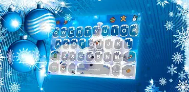 Blue Christmas 主題鍵盤