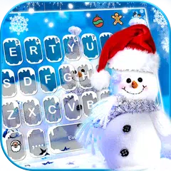 download Blue Christmas Tastiera APK