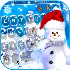 Descargar APK de Blue Christmas Teclado