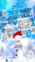 Theme Blue Christmas screenshot 1