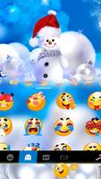 Chủ Đề Bàn Phím Blue Christmas ảnh chụp màn hình 2
