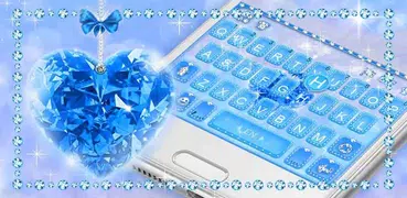 Tema de teclado Blue Diamond