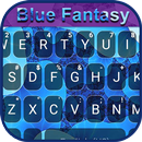 Fond de clavier Blue Fantasy APK