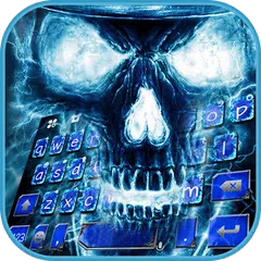 Скачать Тема для клавиатуры Blueskull APK