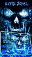 Тема для клавиатуры Blueskull постер