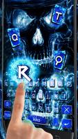Тема для клавиатуры Blueskull скриншот 1