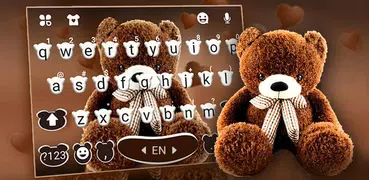 Brown Teddybear Tastiera