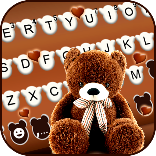 Brown Teddybear キーボード