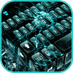 Broken Crush Glass Tastaturhin