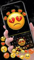 الكيبورد Broken Heart Gravity الملصق