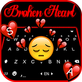 Heart Broken Brokenheart Sad Red Hearts Small Love Heart Emoji Clipart 1883482 Pinclipart