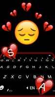 الكيبورد Broken Heart Emoji تصوير الشاشة 1