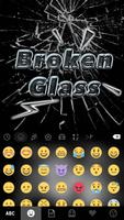 Thème de clavier Brokenglass capture d'écran 2