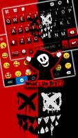 Фон клавиатуры Bred Mask Devil скриншот 2