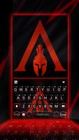 Fond de clavier Bred Cool Warrior Affiche