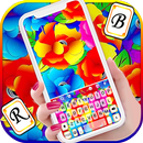 خلفية الكيبورد Bright Color Fl APK