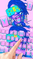 ثيم لوحة المفاتيح Bright Cyber تصوير الشاشة 1