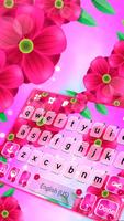 Bright Pink Floral poster