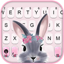 Hình nền bàn phím Bunny Pink APK