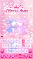 Keyboard Bunny Love poster