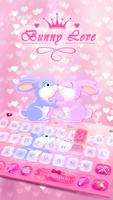 Bunny Love Teclado captura de pantalla 2