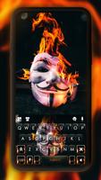 Burning Anonymous Plakat