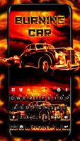 Burning Car poster