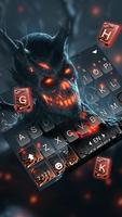 ثيم لوحة المفاتيح Burning Evil الملصق