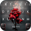 Burning Rose Tastaturhintergru