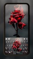 Burning Rose Plakat