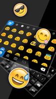 Tema Keyboard Business Black S imagem de tela 2