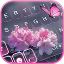 Teclado Butterfly Flower APK