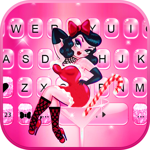 Тема для клавиатуры Candy Boot